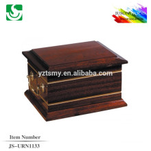 JS-URN1133 American style wholesale simple wooden urn